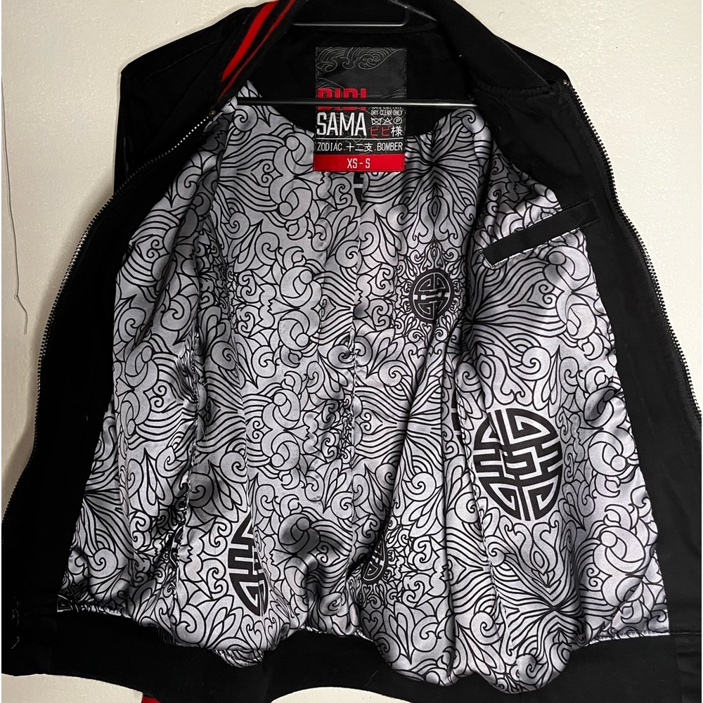 Bibi Sama Zodiac Monkey Bomber Jacket